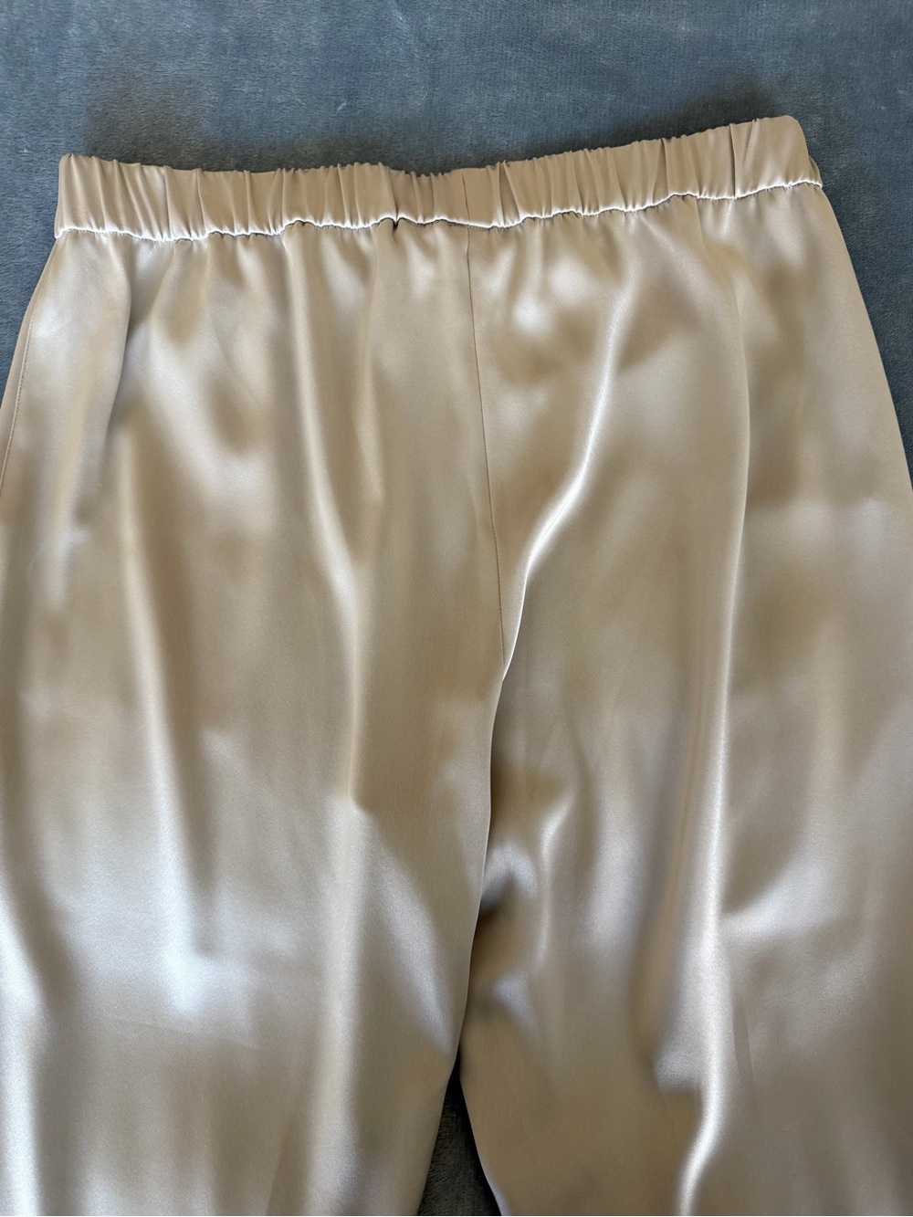Polo Ralph Lauren Relaxed Satin in Light Grey Pants Jogger Size L - Picture 12 of 14